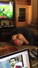 Egyptian's Older Fan Goes After Egypt Qualifies for the World Cup in Russia!