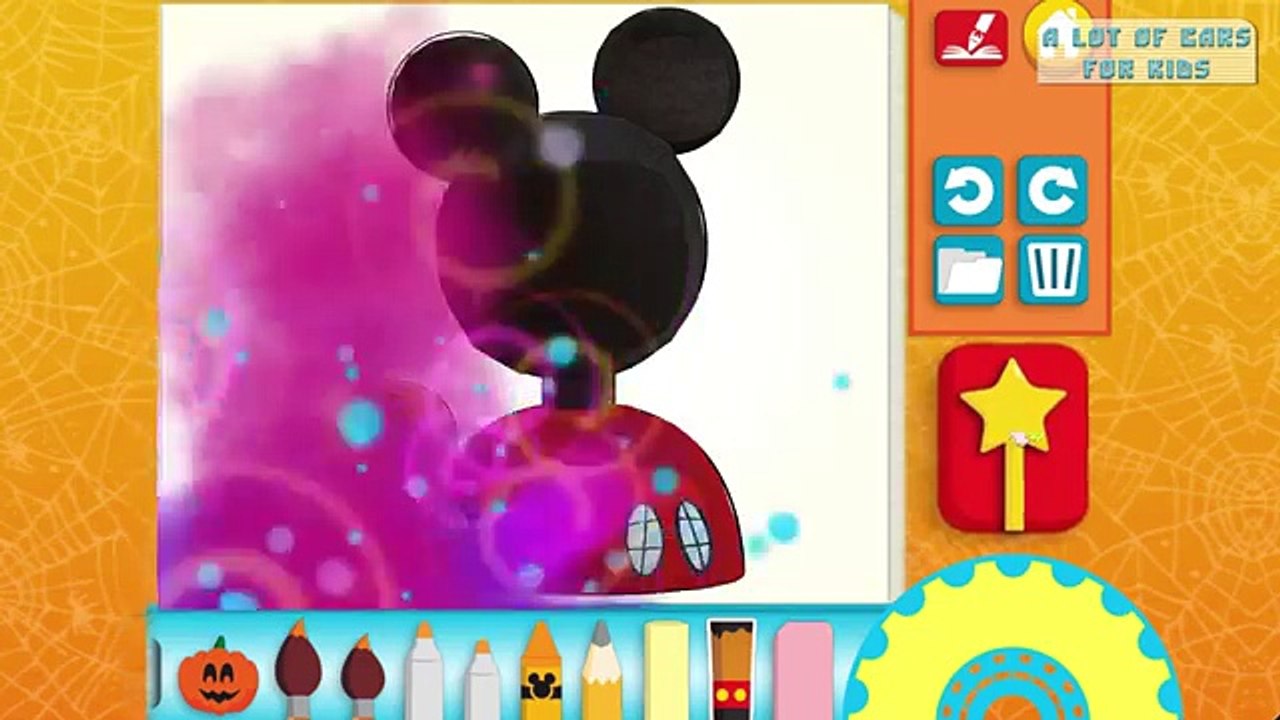 Coloring Book | Minnie Mouse Halloween | Disney Color and Play