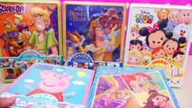 Learn Colors With Coloring Toys Scooby Doo, Beauty & the Beast, Tsum Tsum, Princesses, Peppa Pig