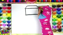 Çizim Öğrenecek Çocuklar İçin Çizim ve Boya ve Noel Ağacı Boyama Sayfası nasıl yapılır.
