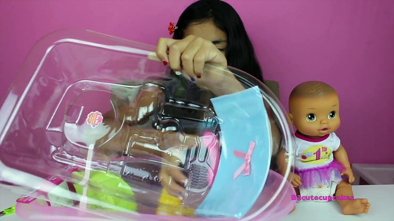 Baby Alive Doll Bath Time Doll Review and Play |B2cutecupcakes