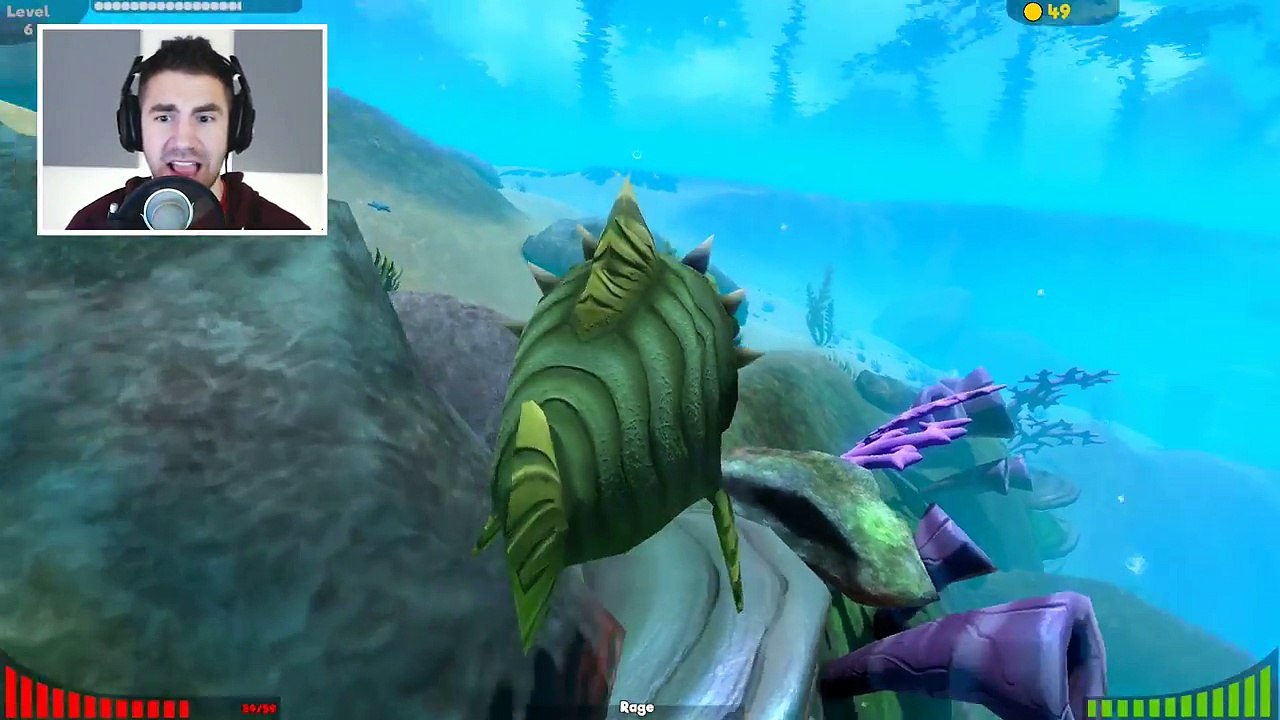 PLAYING AS THE MOSASAUR!!! - Fish Feed Grow - Dailymotion Video