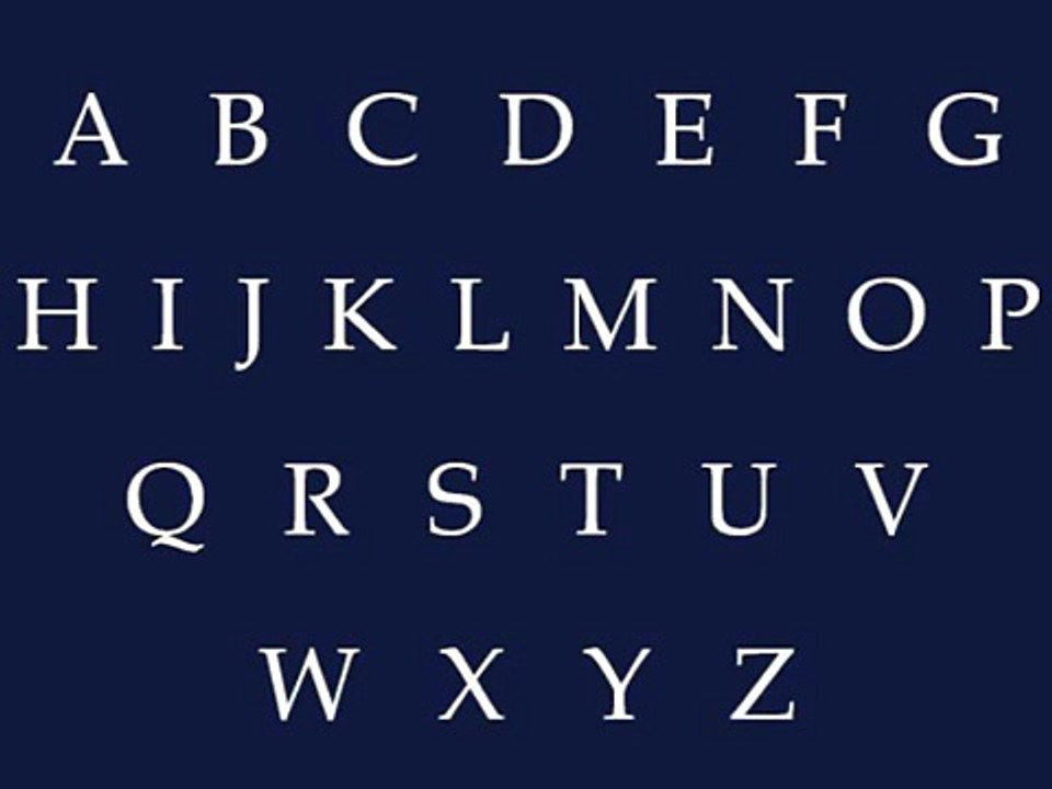 French Alphabet Song- Military Style!