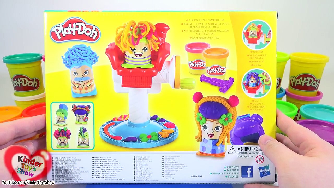Плей До пластилин, набор Парикмахерская (Play Doh Crazy Cuts)