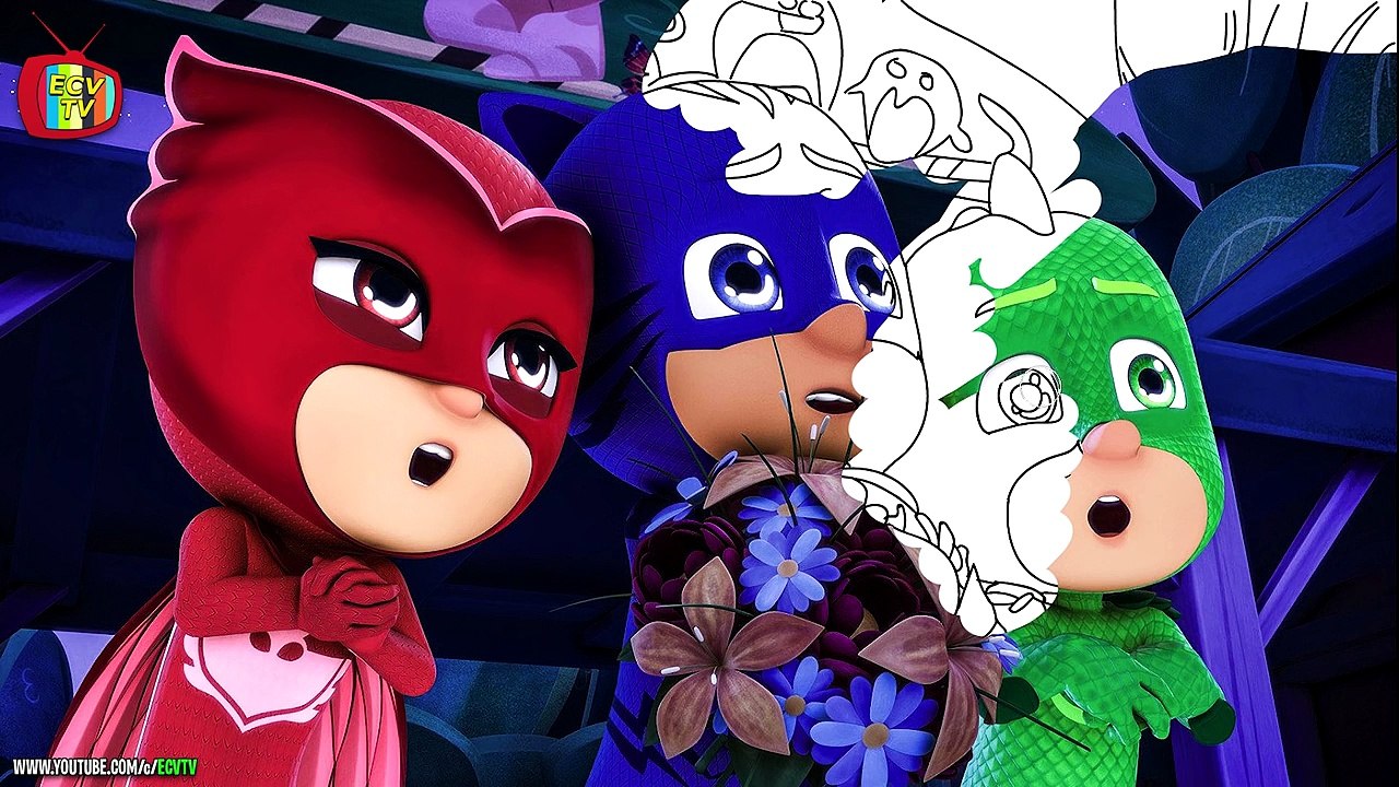 NEW Pj Masks Coloring Book - Coloring Pages For Kids Videos Episode 7