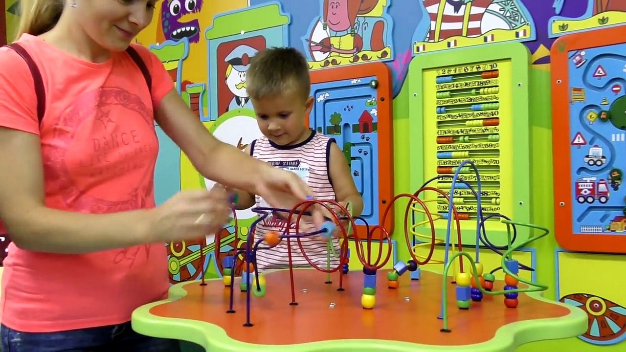 ВЛОГ Наше ВОСКРЕСЕНЬЕ Диана и Рома Play Amusement Park Kids Playroom Игровая Детская Площадка