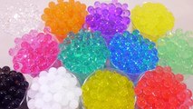 DIY Orbeez How To Make Colors Water Ball Magic Growing Learn Colors Glitter Slime Clay