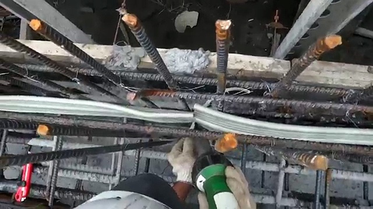 止水帶接合施工