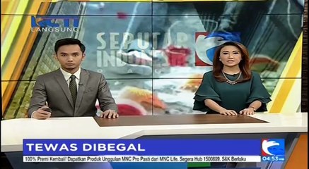 Seorang Pria Tewas Dibegal