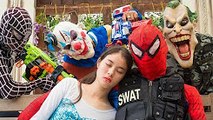 Spider Man and Elsa - Siêu Nhân NGƯỜI NHỆN vs Siêu Nhân GAO - Nhiệm Vụ Đặc Biệt #155_2