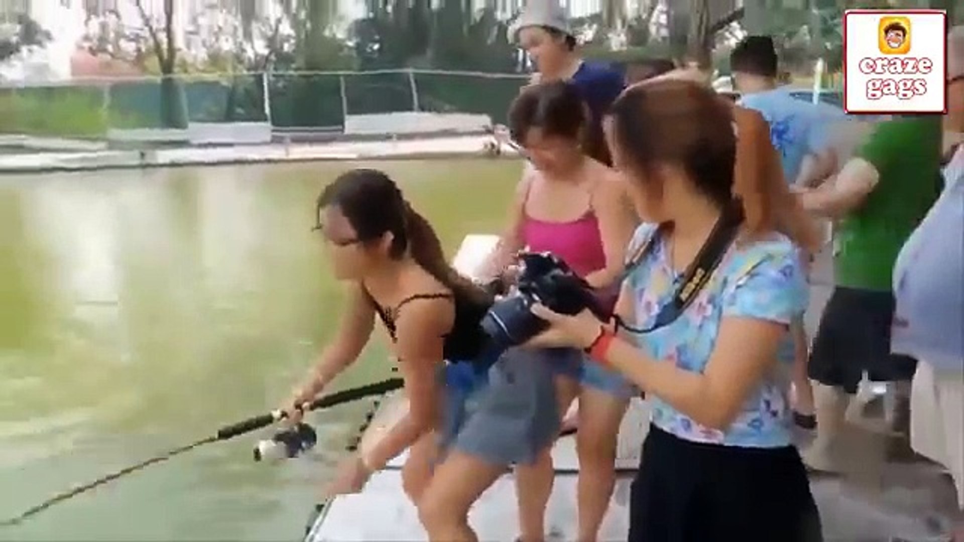⁣Fishing fails compilation , funny girls Fishing fails , Amazing girl fail Fishing