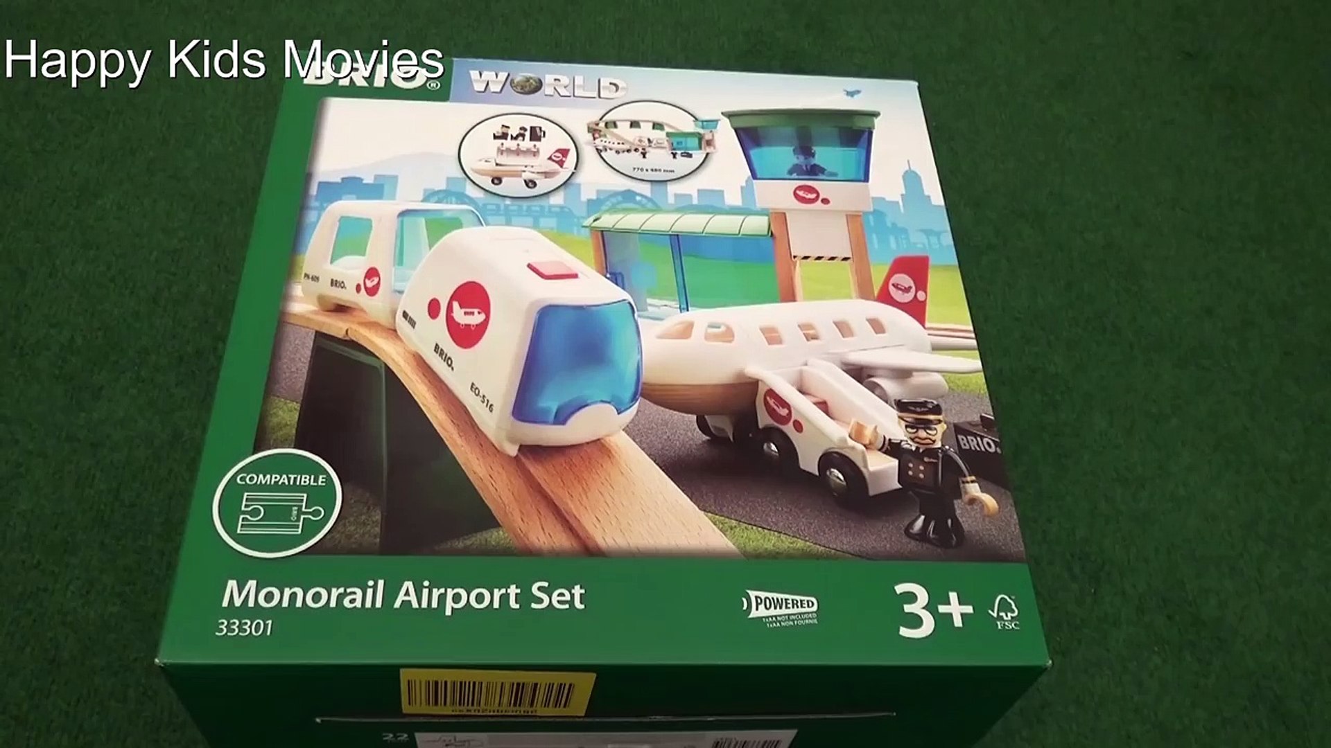 brio monorail airport set