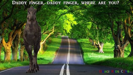 Finger Family 3D Dinosaur Nursery Rhyme Song | 3D Dinosaur Finger Family