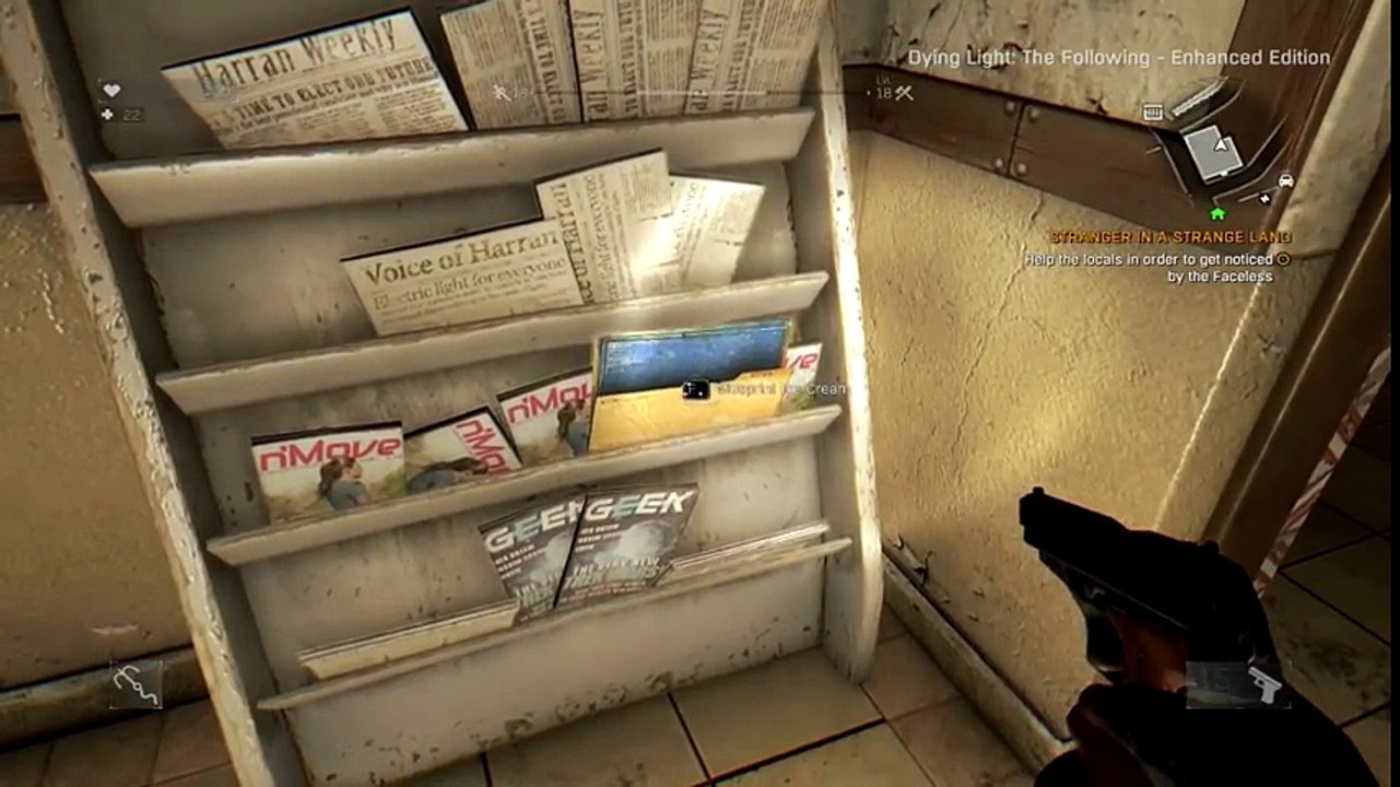 Dying Light The Following - Ice Cream Blueprint