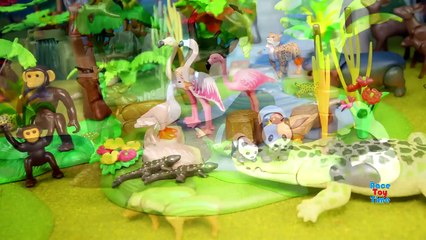 下载视频: Playmobil Zoo Jungle Safari Animals Playsets Collection - Fun Toys For Kids