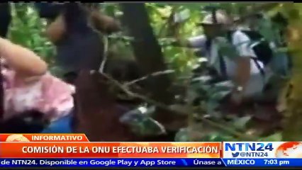 Misión humanitaria de la ONU fue atacada cuando intentaba ingresar a la zona donde murieron seis civiles en Tumaco, Colombia