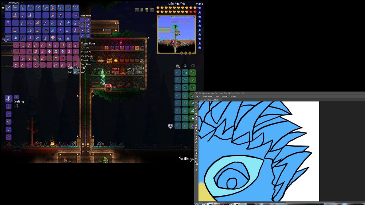 Terraria and My Profile Pic