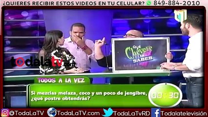 Concurso con figuras de la Radio y Televisión-Que Chévere es Saber-Video
