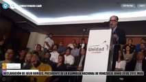 Manifiesto de la MUD - Venezuela. Junio 20 de 2017. Julio Borges.