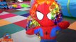 Spiderbaby Gets Rainbow Hair Candy - SpiderBaby Spiderman, Spidergirl - Superhero Fun in Real Life