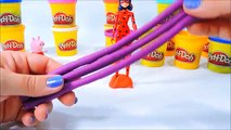 Miraculous Ladybug Vestido Colorido Fantasia Play-Doh - Peppa Pig Portugues