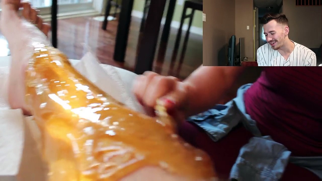 100 LAYERS OF WAX CHALLENGE!! *EXTREME PAIN*