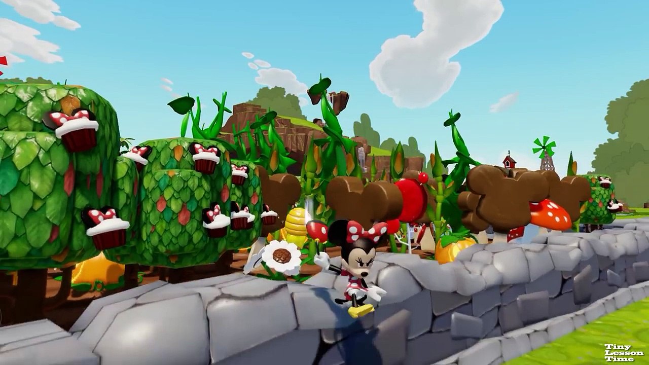 Mickey and Minnie Mouse Nursery Rhymes and Songs with Action for Children w/ Cars and Farm Animals