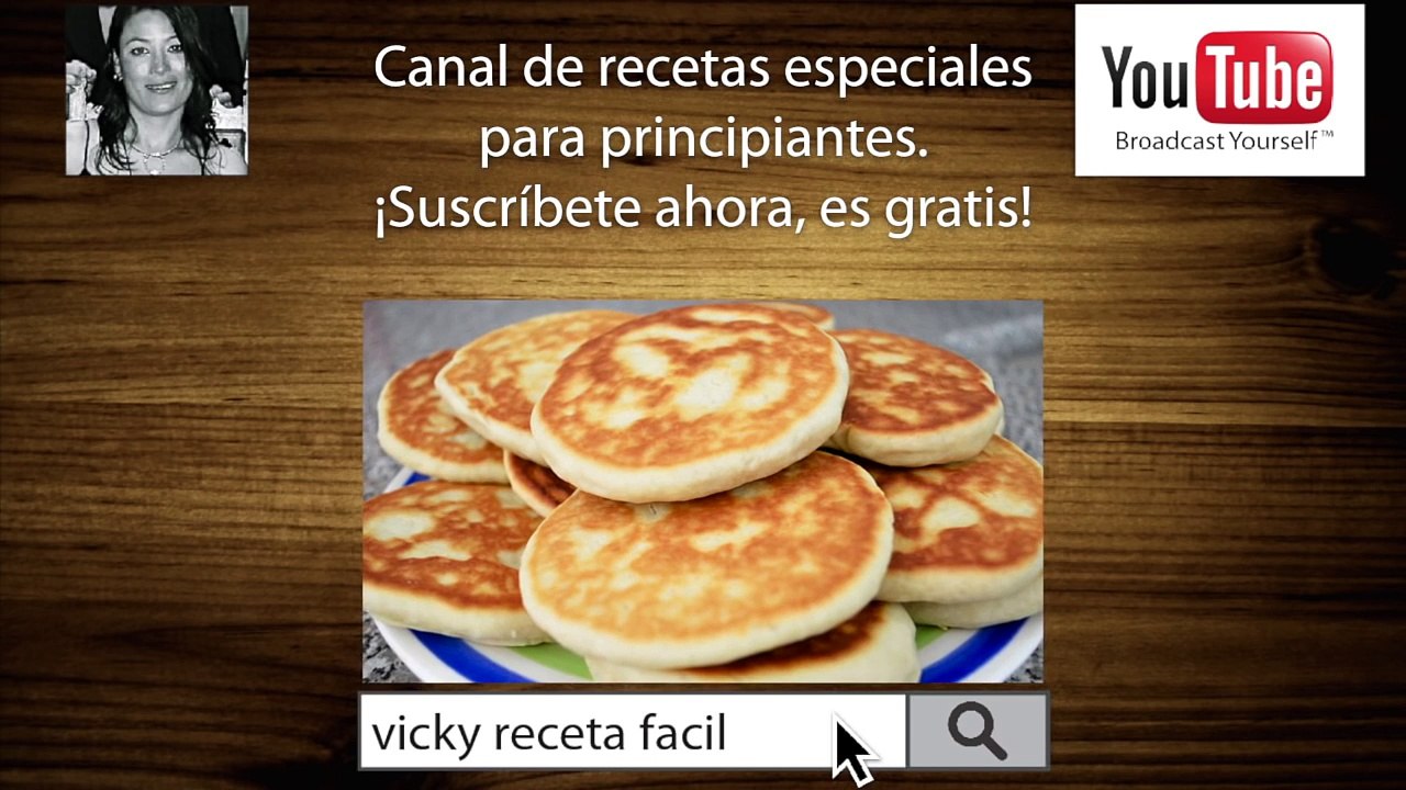 GORDITAS DE NATA | Vicky Receta Facil