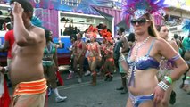 Carnival Tuesday new in Trinidad - Fantasy (with Ravi B) filmed by jonfromqueens