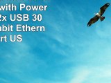 USBC 2Port USB 30 Gigabit Hub with Power Delivery  2x USB 30 Ports  Gigabit Ethernet