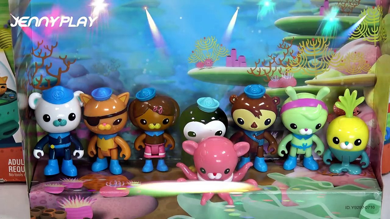 Jenny Play! 옥토넛탐험대장난감!!! 심해연구소 옥토포드 장난감세트! Octonaut Octopod playset
