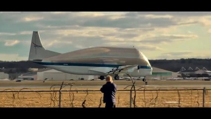 NASA 377SGT Super Guppy Landing at Hanscom Field, Bedford  Extremely Rare
