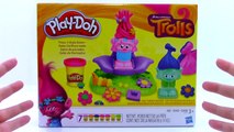 Play-Doh Dreamworks Trolls Press n Style Salon Hasbro Poppy Unboxing Toy Review by TheToyReviewer