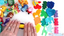 Learn Colors with Play Doh Ice Cream Popsicle Peppa Pig Elephant Molds Fun & Creative for Kids