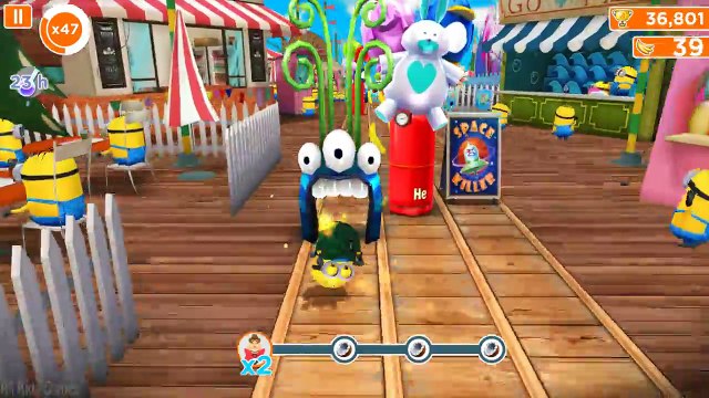 Despicable Me 2 - Minion Rush : Frankenstein Minion Vs Villaintriloquist ! Free Kids Games