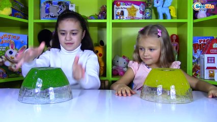 ШОК ЛИЗУН ЧЕЛЛЕНДЖ готовим 2 кг СЛИЗИ Slime Challenge Kids Video Челленджи с детьми