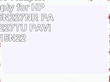 BTExpert AC Adapter Power Supply for HP PAVILION 15N227NR PAVILION 15N227TU PAVILION