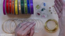 How To Make Jewelry: How To Make Boho Chic Bangle Bracelets