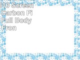 Skinomi TechSkin  Acer Iconia W510 Screen Protector  Carbon Fiber Silver Full Body Skin