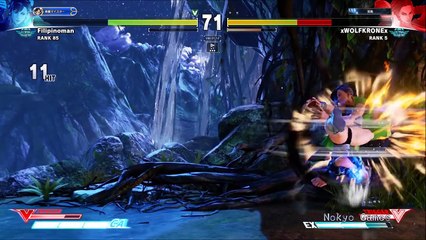 スト5 「生足チュンリー」 ノーストッキング春麗の本気ランクマッチ Street Fighter V No Stocking Chun Li Mod Top Ranked Matches