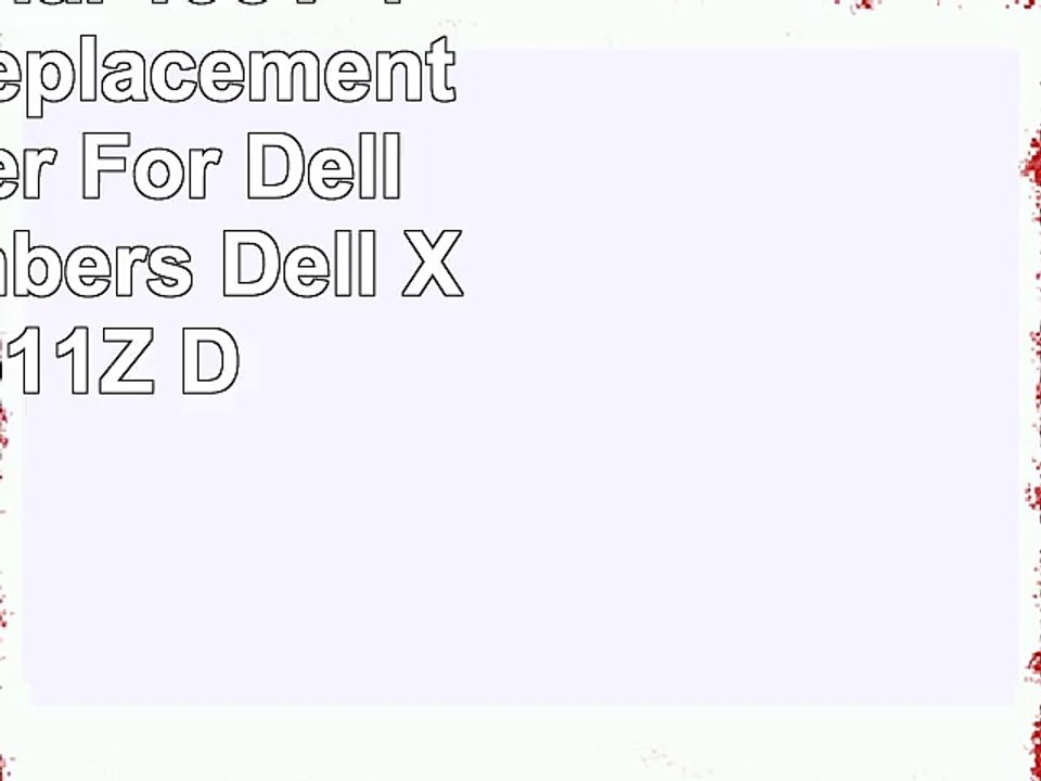 Dell Original 195V 462A 90W Replacement AC Adapter For Dell Model Numbers Dell XPS