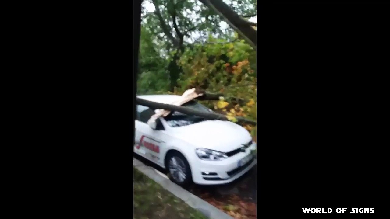Storm Xavier Germany Berlin 5 October 2017