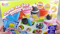 DIY Play Doh Colors Icecream Cake Toys Learn Colors Pez