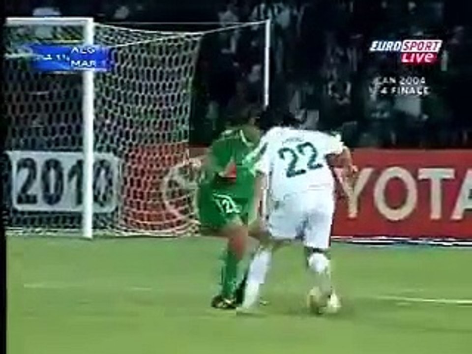 MAROC VS ALGERIE CAN 2004 -3- eurosport