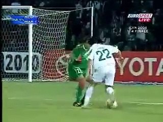 MAROC VS ALGERIE CAN 2004 -3- eurosport