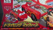 Driving McQueen Cars toys Tomica video for children