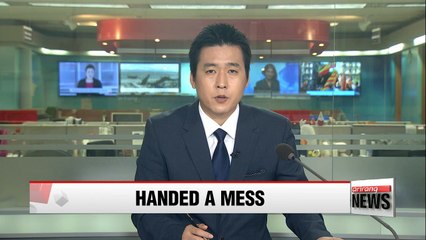 Trump claims he was 'handed a mess' in North Korea