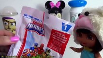 Copos Surpresas Disney com Massinha Play Doh. Baby Dora Aventureira Em Português