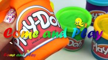 DIY How to Make Play Doh Tubs Modelling Clay Learn Colors Fun and Creative For Kids