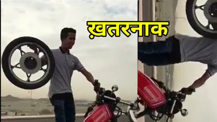 अगर टायर पंचर हो जाये तो ये ट्रिक आजम सकते हो